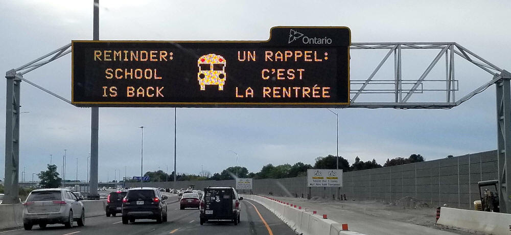 Segnale a messaggio variabile